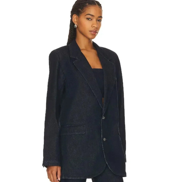 GRLFRND Sloane Denim Blazer - Picture 3 of 6